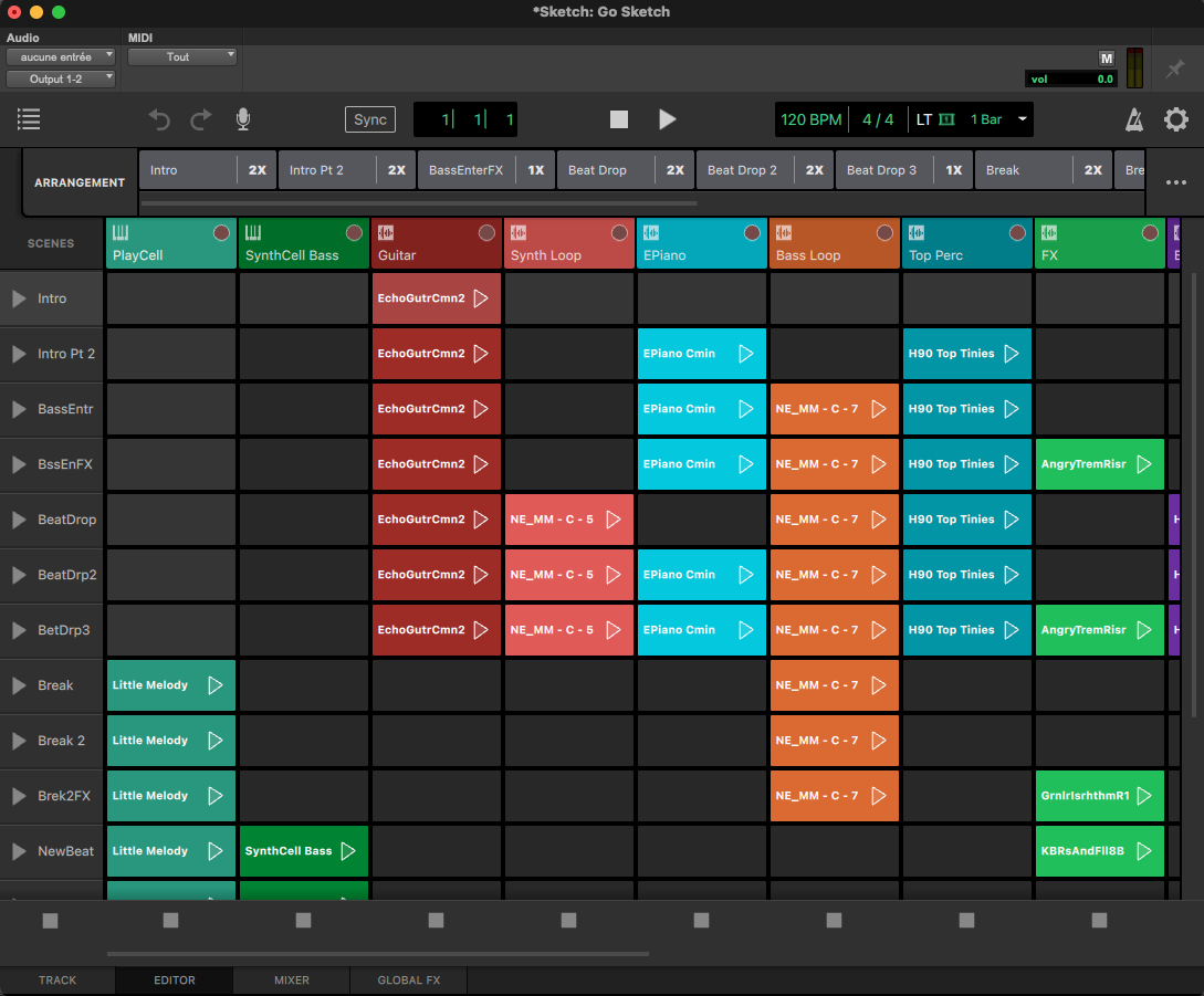 Pro Tools 2023.9 : Sketch