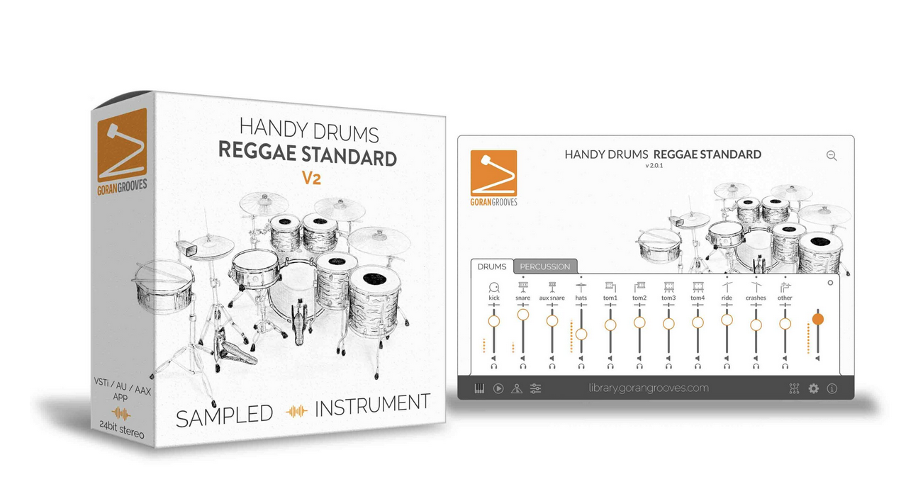 TEST : GORAN GROOVES Handy Drums Reggae Standard